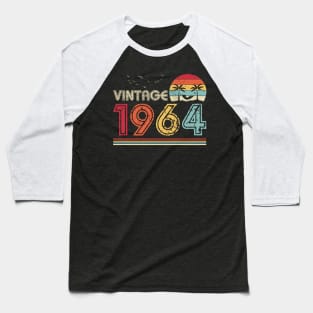 Vintage 1964 Limited Edition 57th Birthday Gift 57 Years Old Baseball T-Shirt